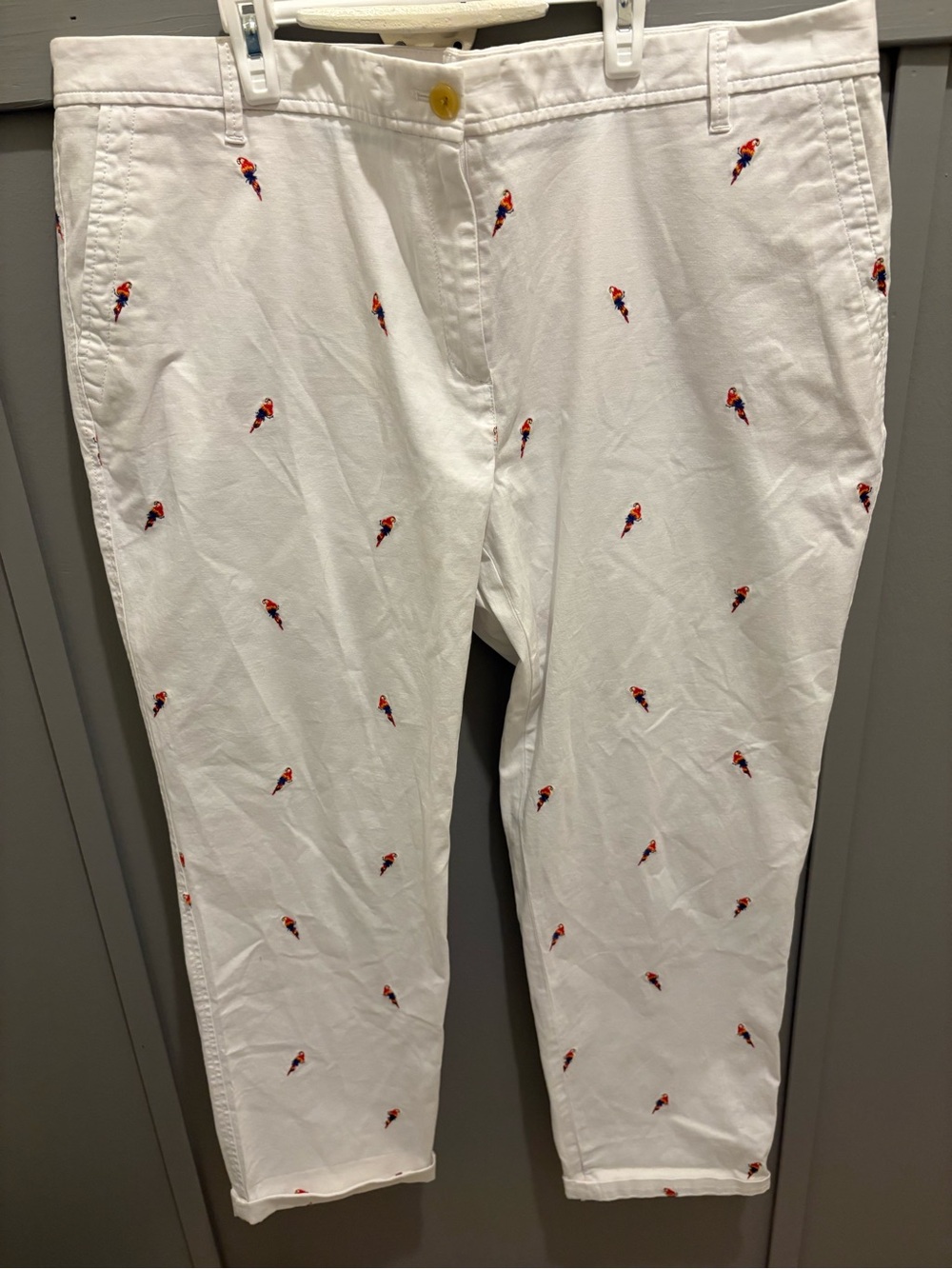 Talbots Relaxed Chino Parrot Pants